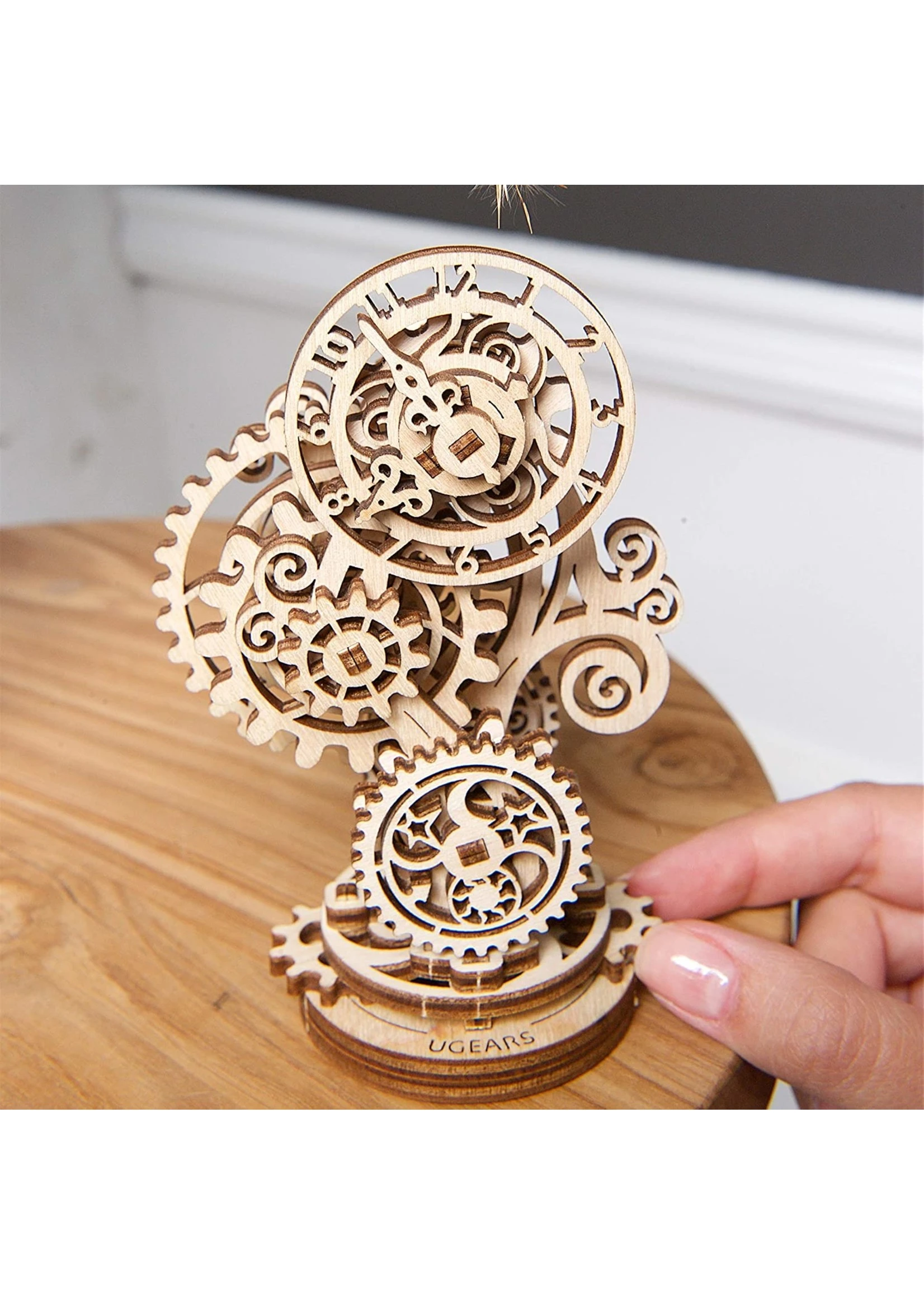 UGEARS Steampunk Clock 4 UGEARS Steampunk Clock - Image 2