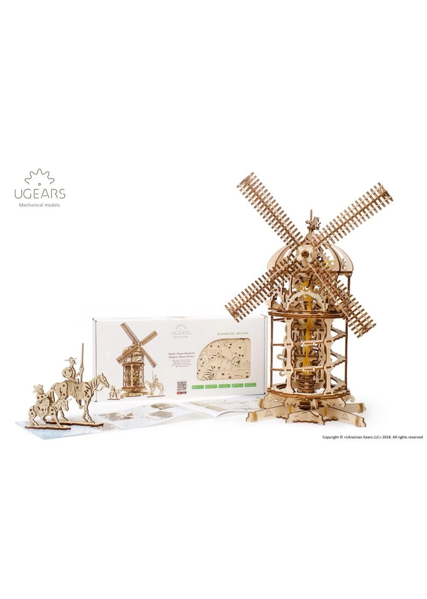 UGEARS Tower Windmill 9 UGEARS Tower Windmill - Image 7