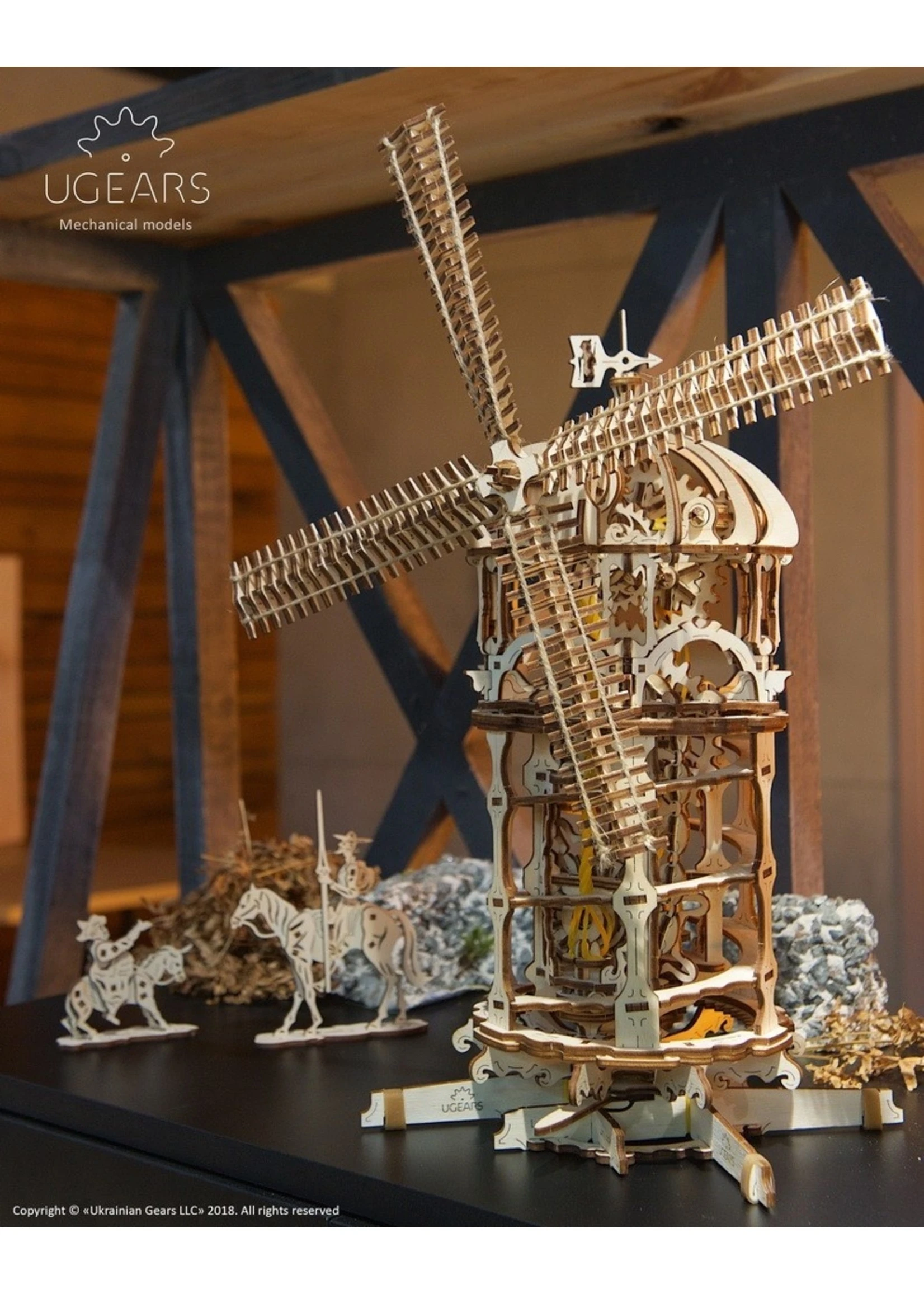UGEARS Tower Windmill 10 UGEARS Tower Windmill - Image 8