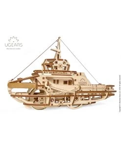 UGEARS Tugboat 13 UGEARS Tugboat -Fascinations Metal Earth-shop ugears tugboat 2