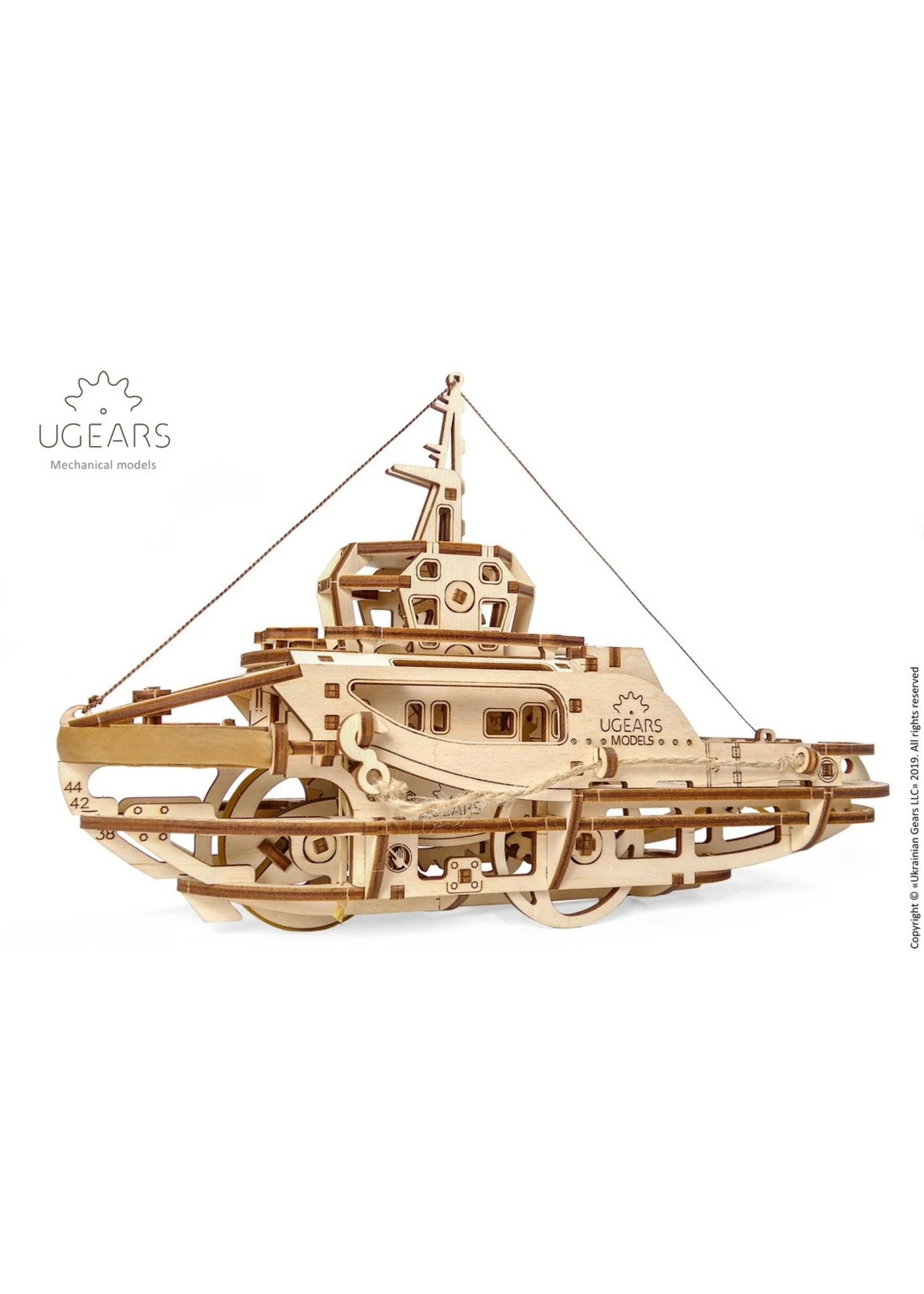 UGEARS Tugboat 5 UGEARS Tugboat - Image 3