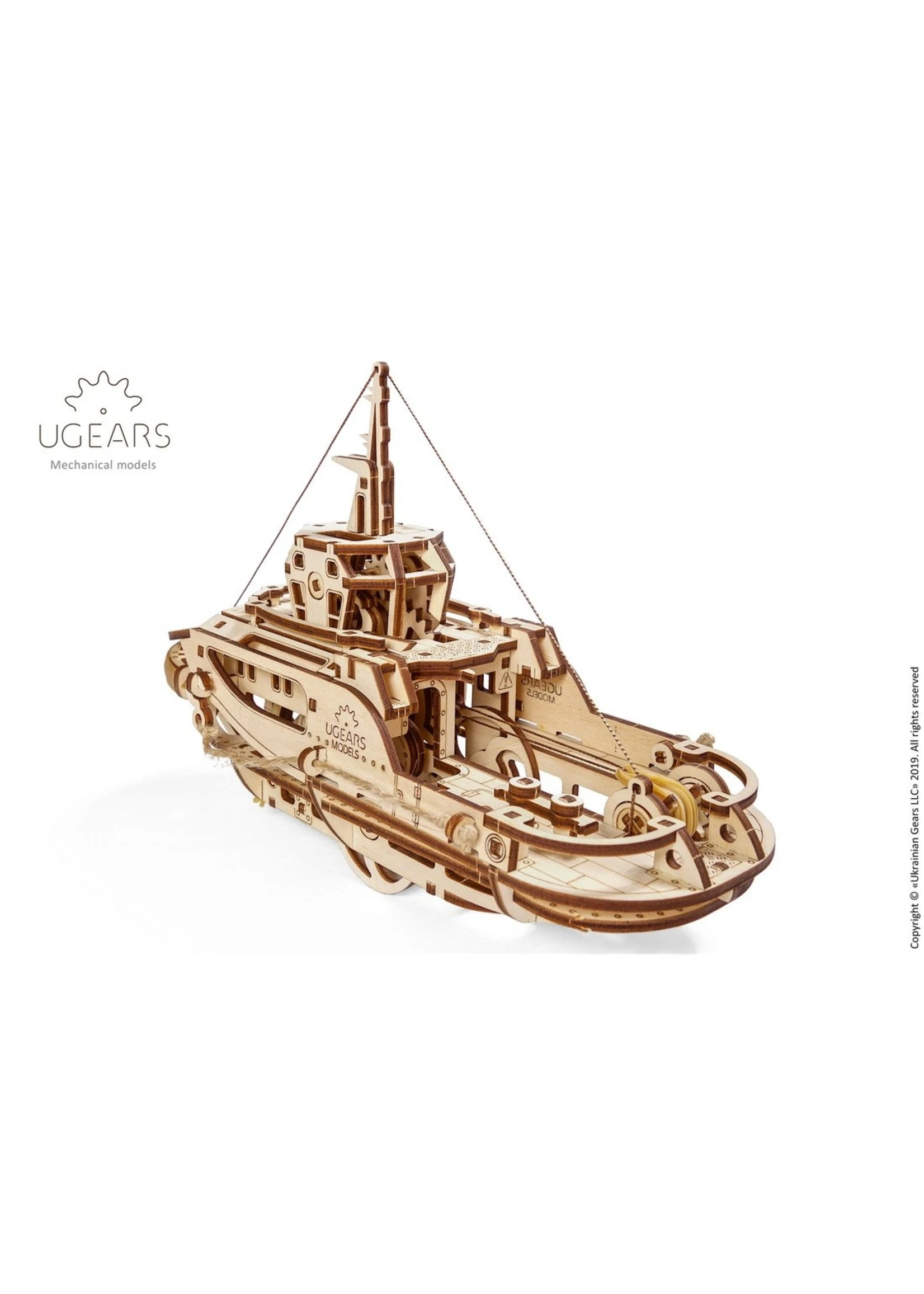 UGEARS Tugboat 6 UGEARS Tugboat - Image 4