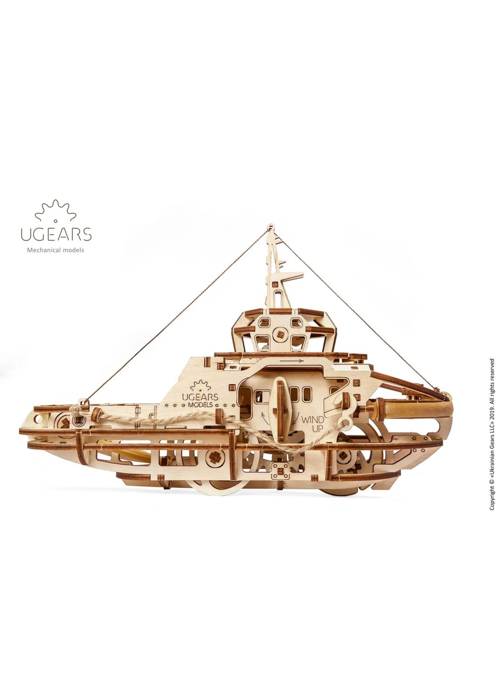 UGEARS Tugboat 7 UGEARS Tugboat - Image 5
