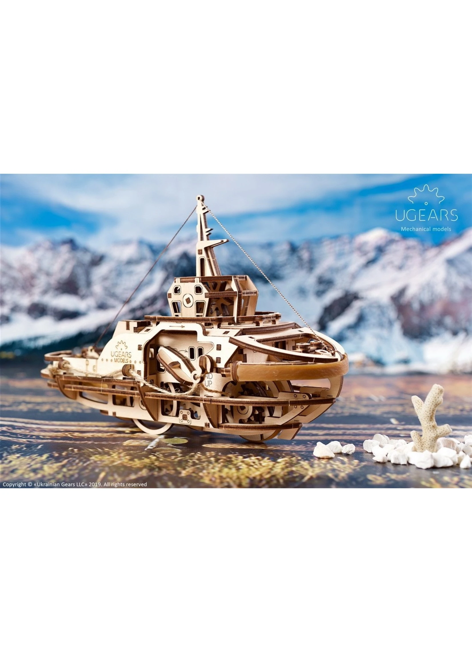 UGEARS Tugboat 8 UGEARS Tugboat - Image 6