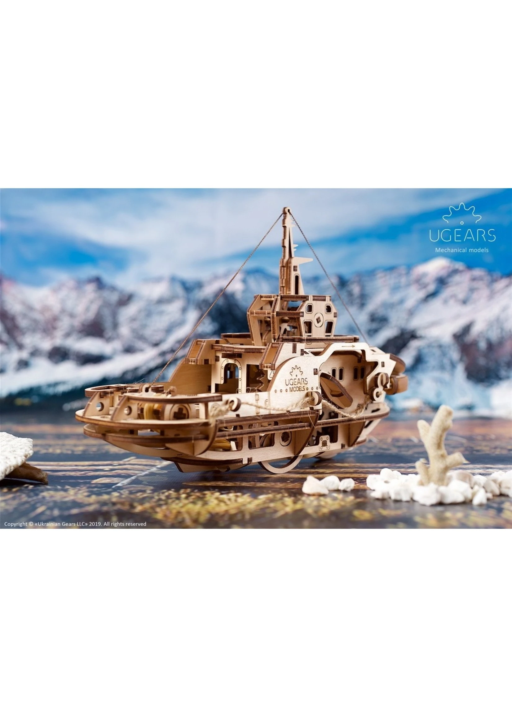 UGEARS Tugboat 11 UGEARS Tugboat - Image 9