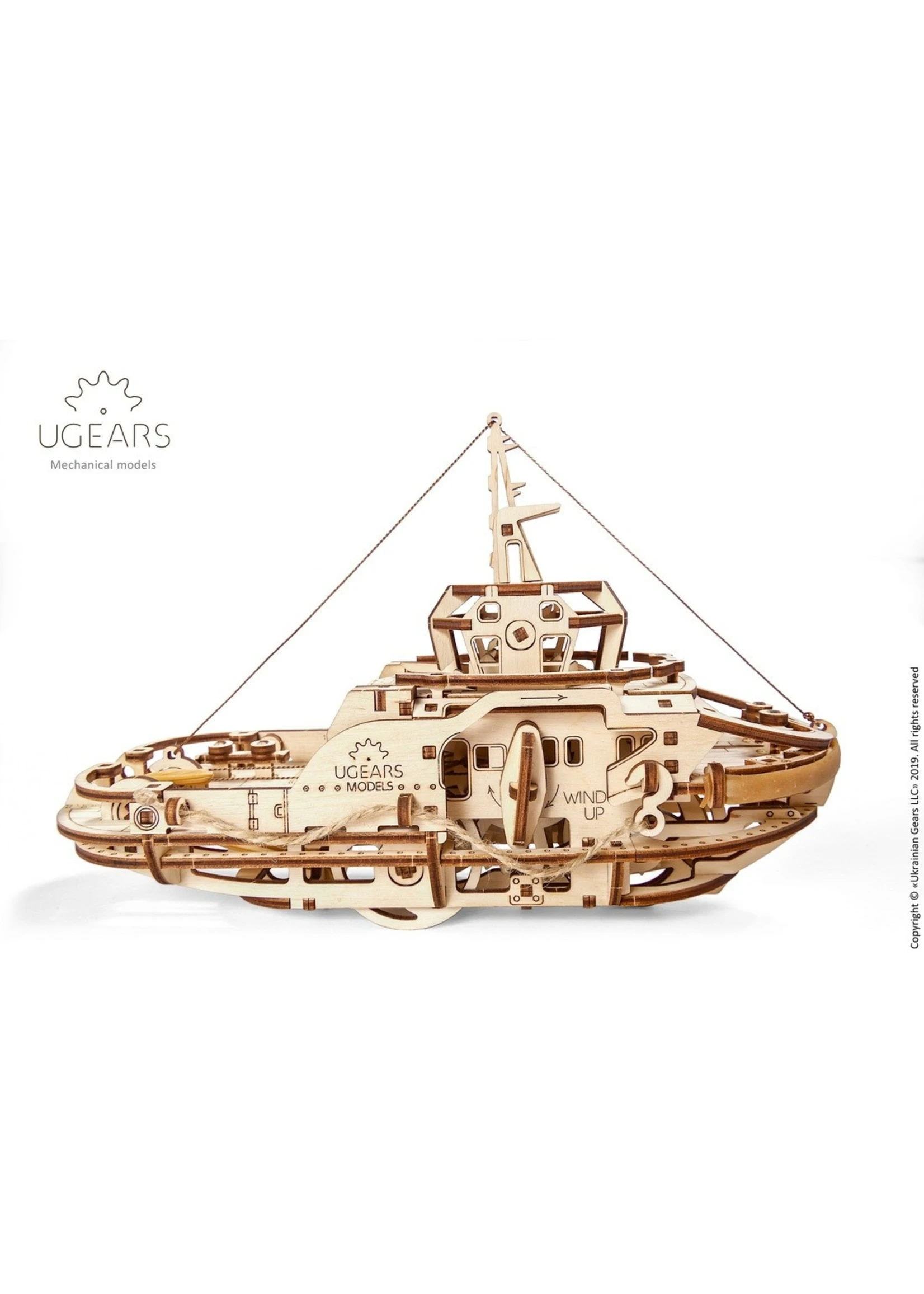 UGEARS Tugboat 3 UGEARS Tugboat