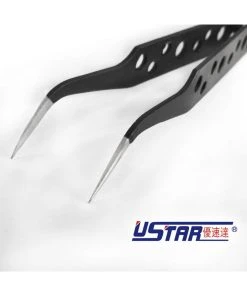 Ustar UA90200E - Anti-Static Angled Tweezers