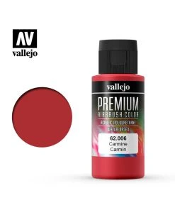Vallejo 62.006 - Premium Airbrush Color Carmine - 60ml