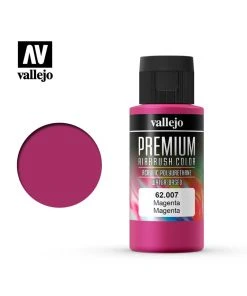 Vallejo 62.007 - Premium Airbrush Color Magenta - 60ml