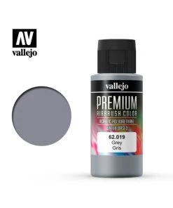 Vallejo 62.019 - Premium Airbrush Color Grey - 60ml