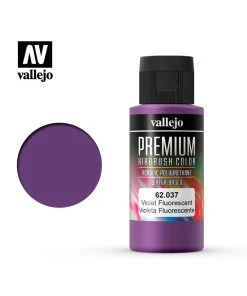 Vallejo 62.037 - Premium Airbrush Color Fluorescent Violet - 60ml