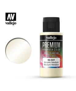Vallejo 62.041 - Premium Airbrush Color Metallic Medium - 60ml