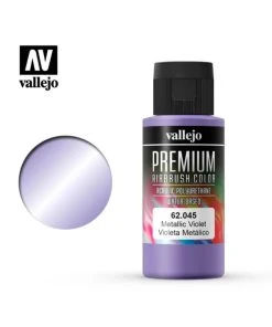 Vallejo 62.045 - Premium Airbrush Color Metallic Violet - 60ml