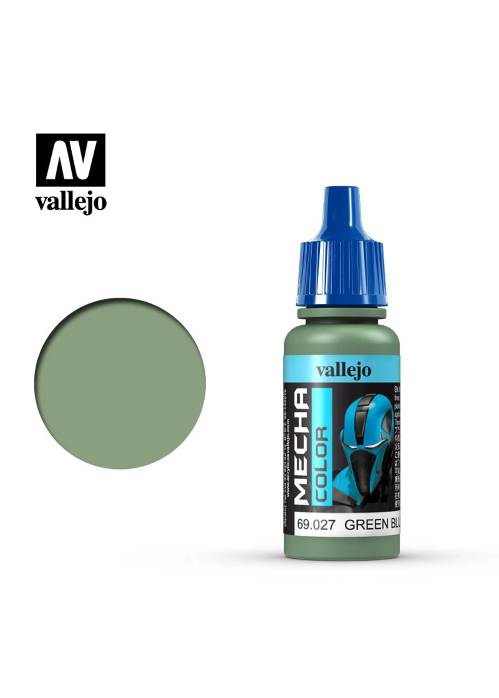 Vallejo 69.027 - Mecha Green Blue 3 Vallejo 69.027 - Mecha Green Blue