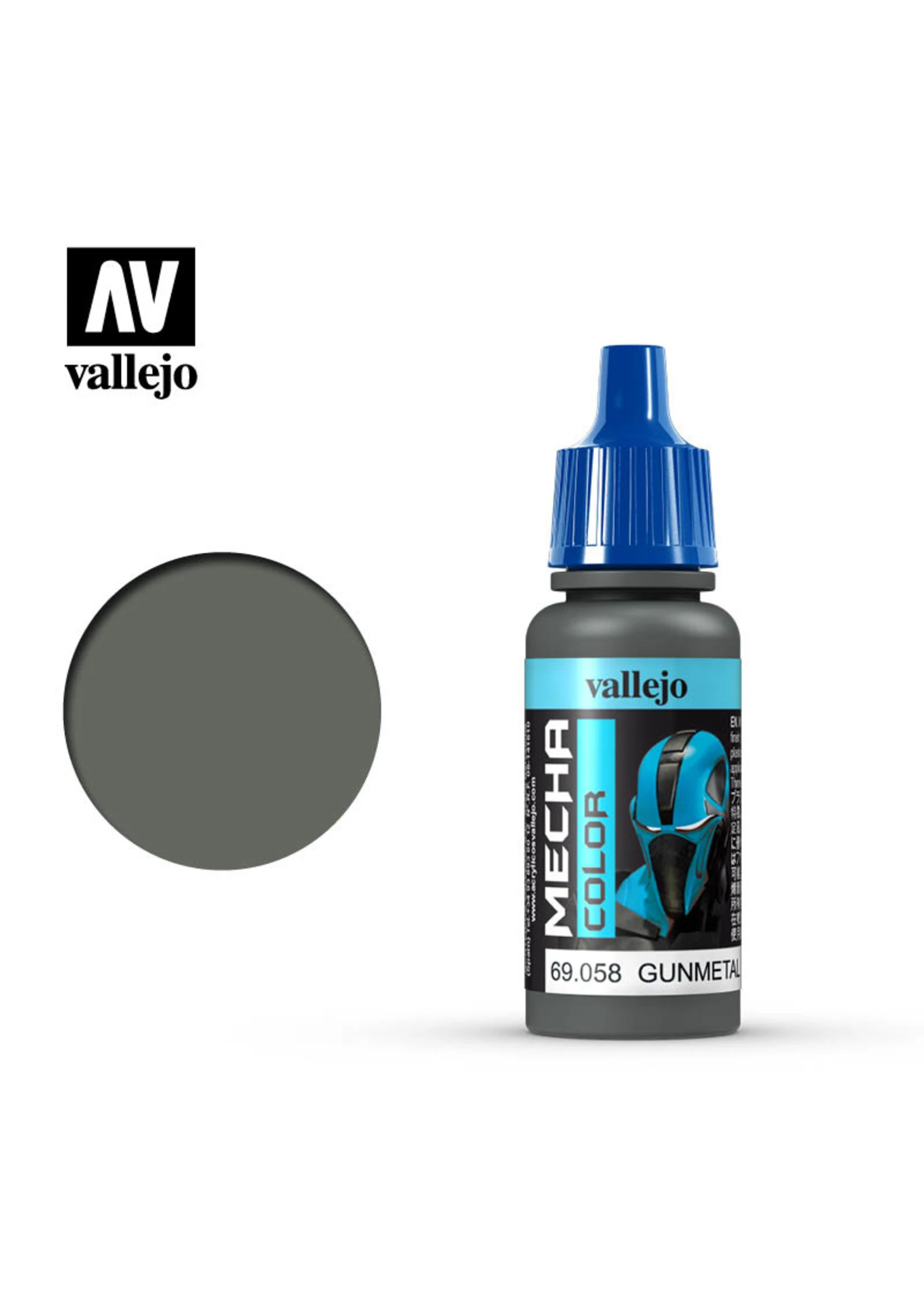 Vallejo 69.058 - Mecha Gunmetal 3 Vallejo 69.058 - Mecha Gunmetal