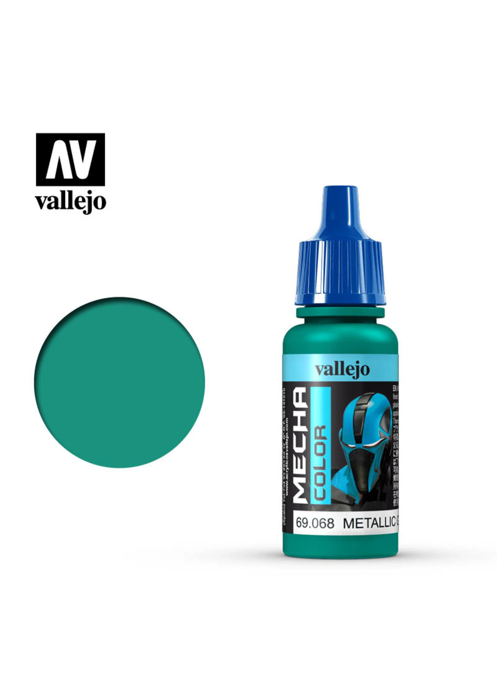 Vallejo 69.068 - Mecha Metallic Green 3 Vallejo 69.068 - Mecha Metallic Green