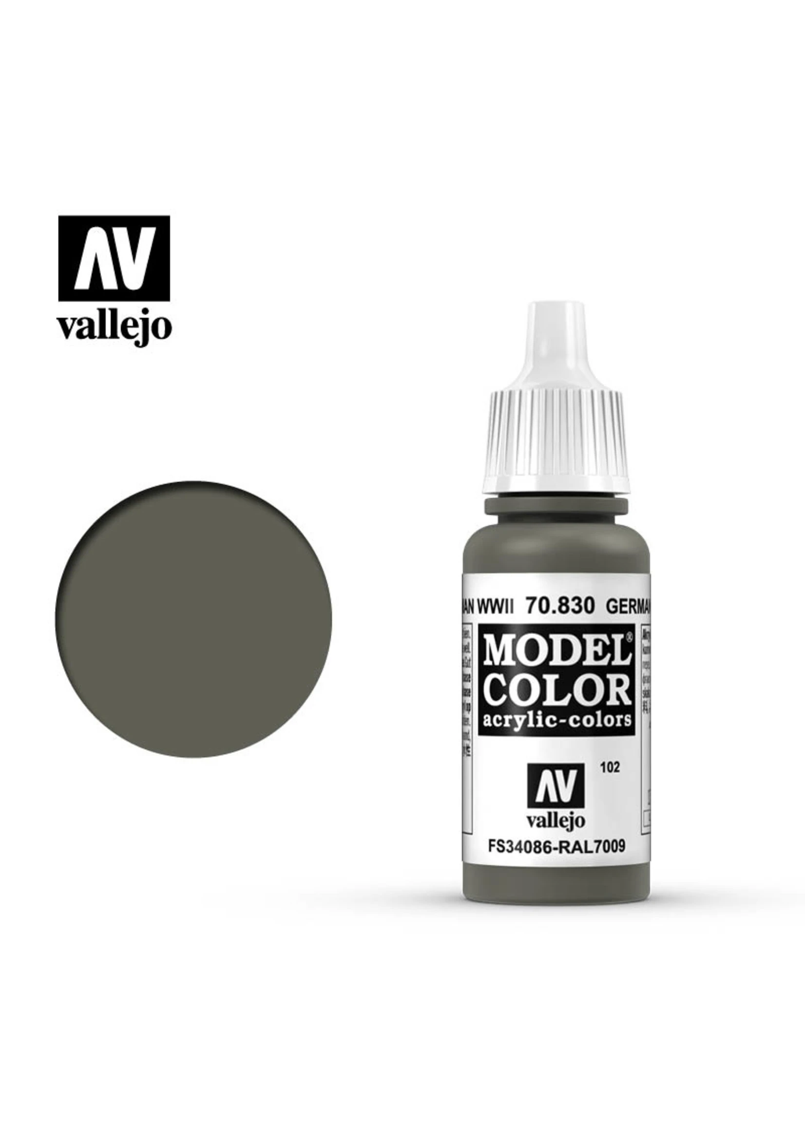 Vallejo 70.830 - Model Color German Field Grey 3 Vallejo 70.830 - Model Color German Field Grey