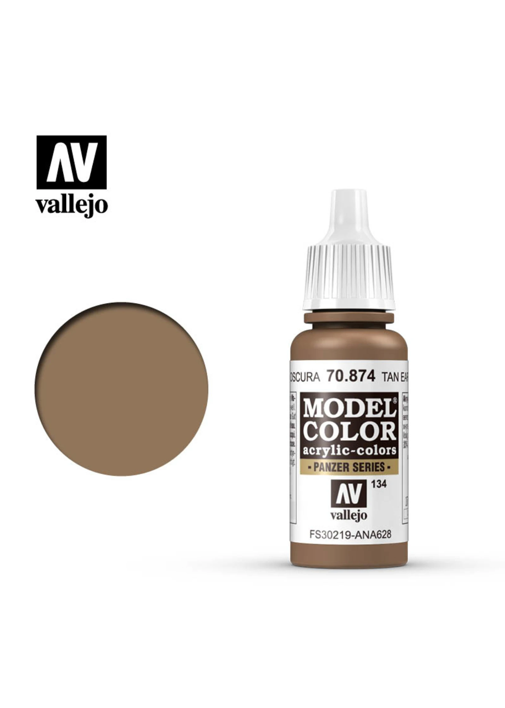 Vallejo 70.874 - Model Color Tan Earth