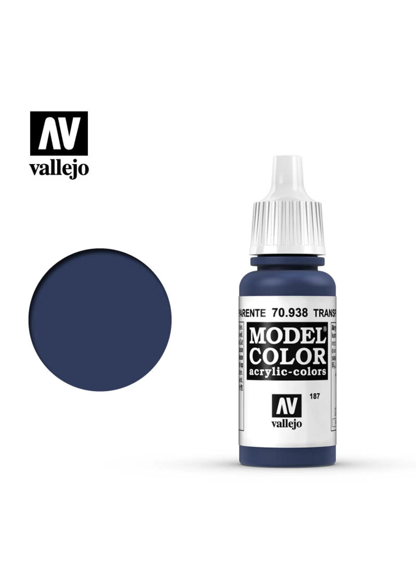 Vallejo 70.938 - Model Color Transparent Blue