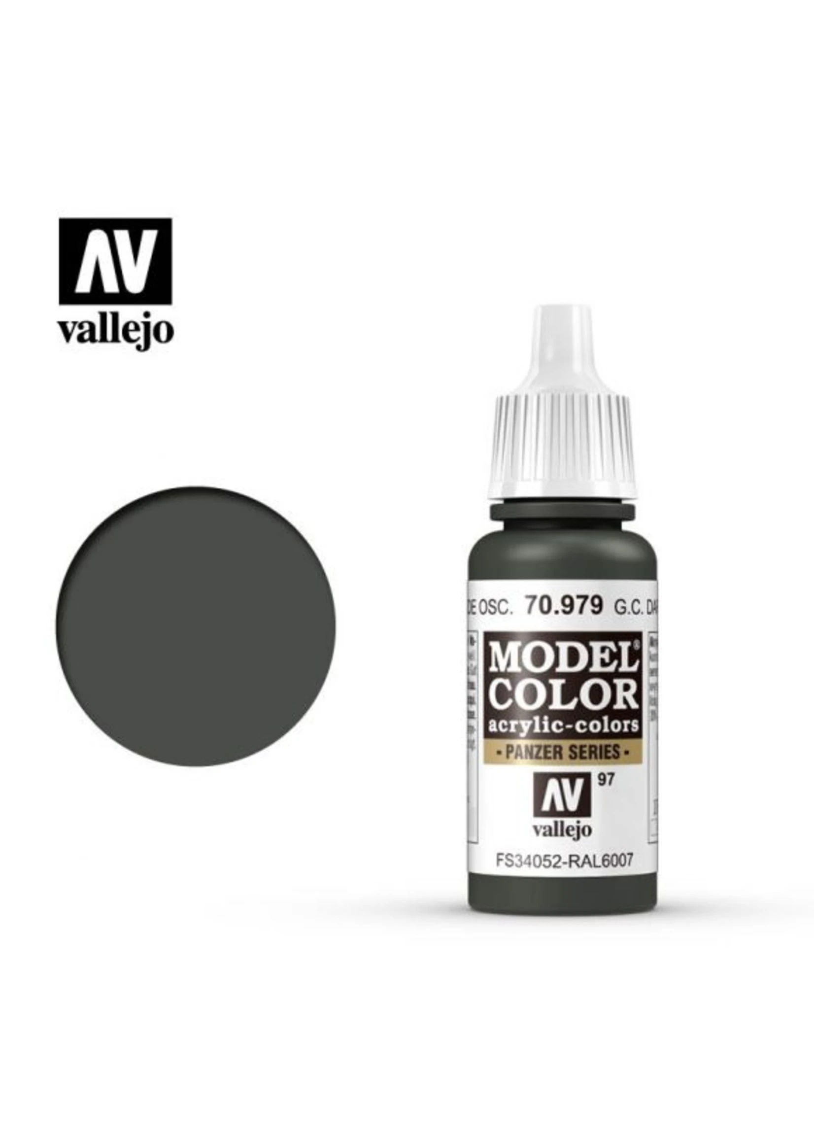 Vallejo 70.979 - Model Color German Camouflage Dark Green 3 Vallejo 70.979 - Model Color German Camouflage Dark Green