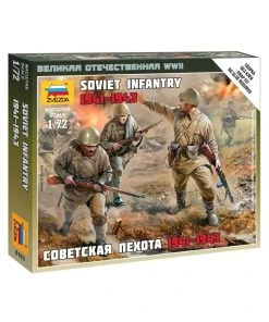 Zvezda 6103 - 1/72 Soviet Infantry 1941-1945