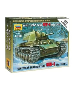 Zvezda 6141 - 1/100 Soviet KV-1 Mod 1940 Heavy Tank