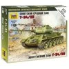 Zvezda 6160 - 1/100 Soviet T3.4/85 Medium Tank -Fascinations Metal Earth-shop zvezda 6160 1 100 soviet t34 85 medium tank