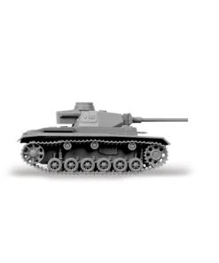Alternative view of Zvezda 6162 - 1/100 German Flame Thrower Tank Pz.Kfw III