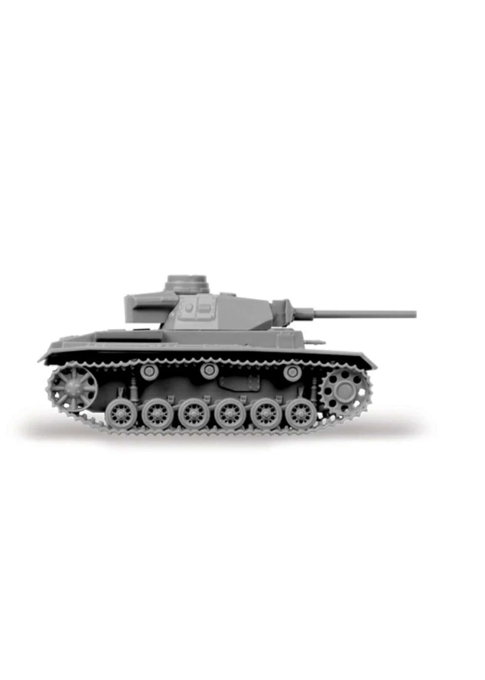 Zvezda 6162 - 1/100 German Flame Thrower Tank Pz.Kfw III 4 Zvezda 6162 - 1/100 German Flame Thrower Tank Pz.Kfw III - Image 2