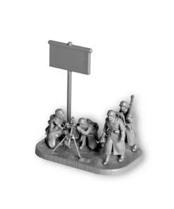 Alternative view of Zvezda 6209 - 1/72 German 81mm Mortar With Crew