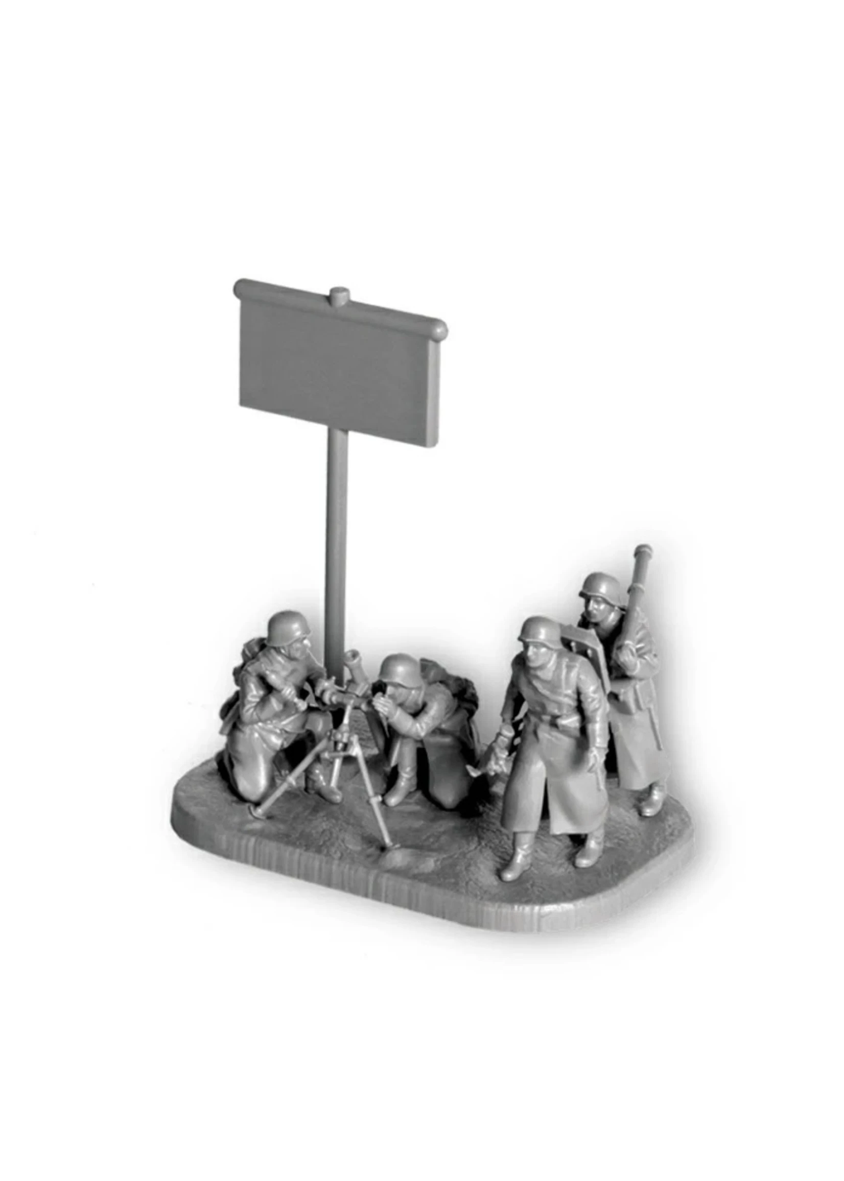 Zvezda 6209 - 1/72 German 81mm Mortar With Crew 4 Zvezda 6209 - 1/72 German 81mm Mortar With Crew - Image 2