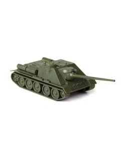 Alternative view of Zvezda 6211 - 1/100 Soviet SU-100 Self-Propelled Gun