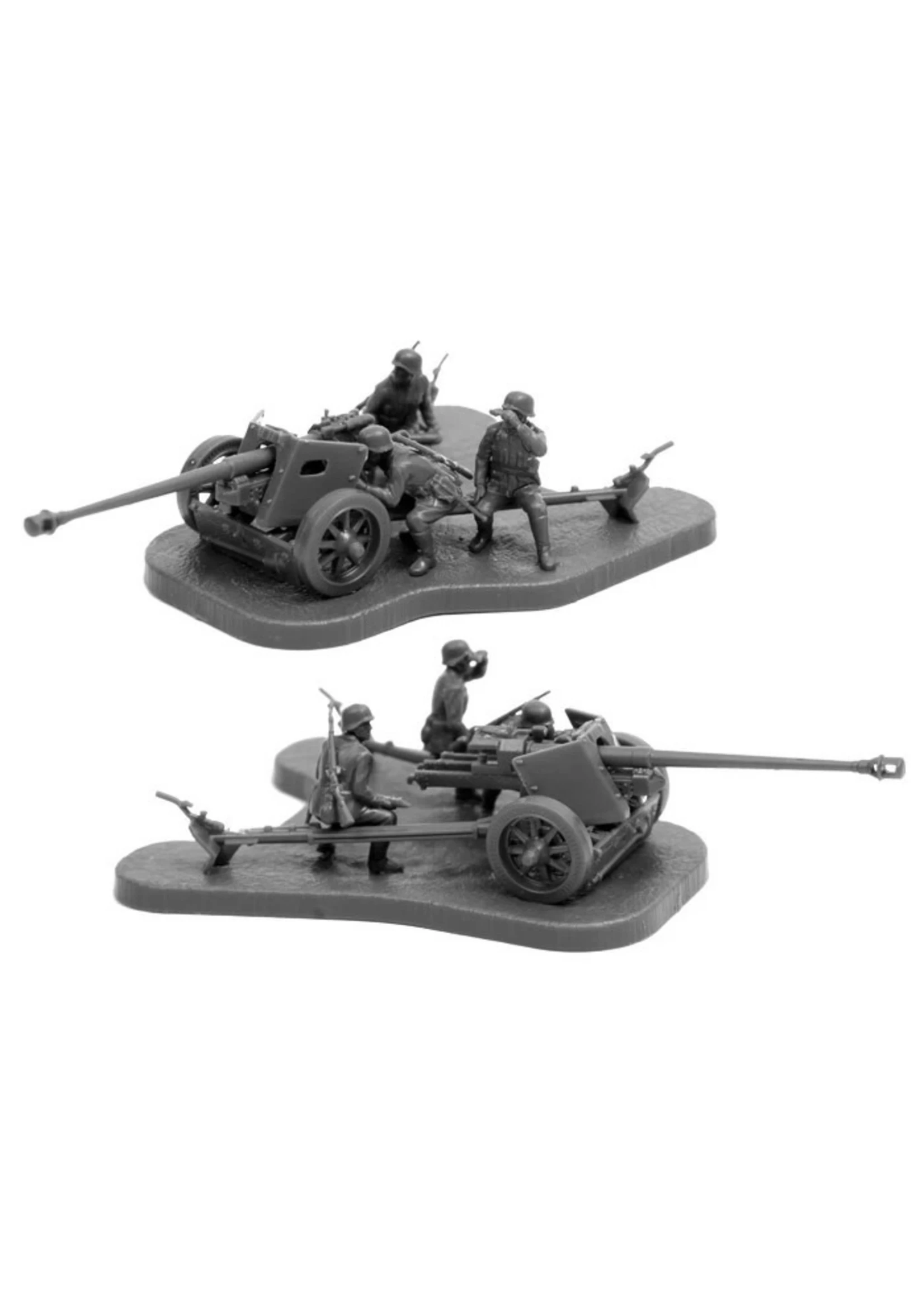Zvezda 6257 - 1/72 German Pak 40 Anti-Tank Gun With Crew - Image 2