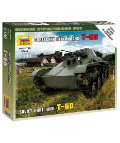 Zvezda 6258 - 1/100 Soviet T-60 Light Tank