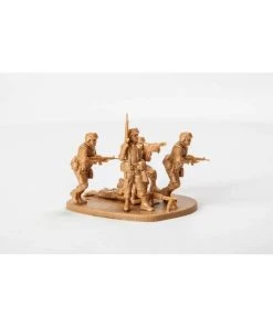 Alternative view of Zvezda 7407 - 1/72 U.S. Mechanized Infantry